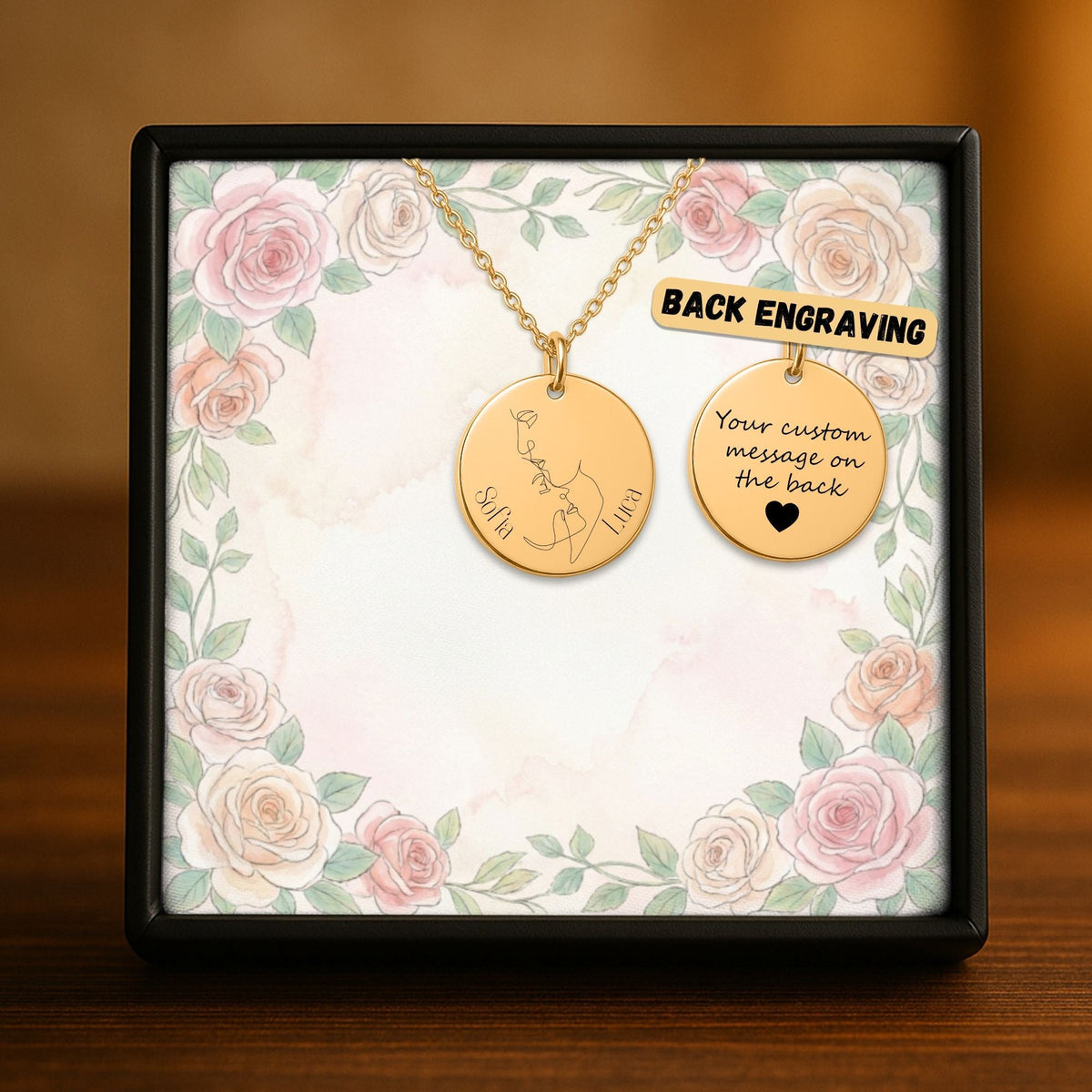 LOUVEX engraved jewellery gifting collection